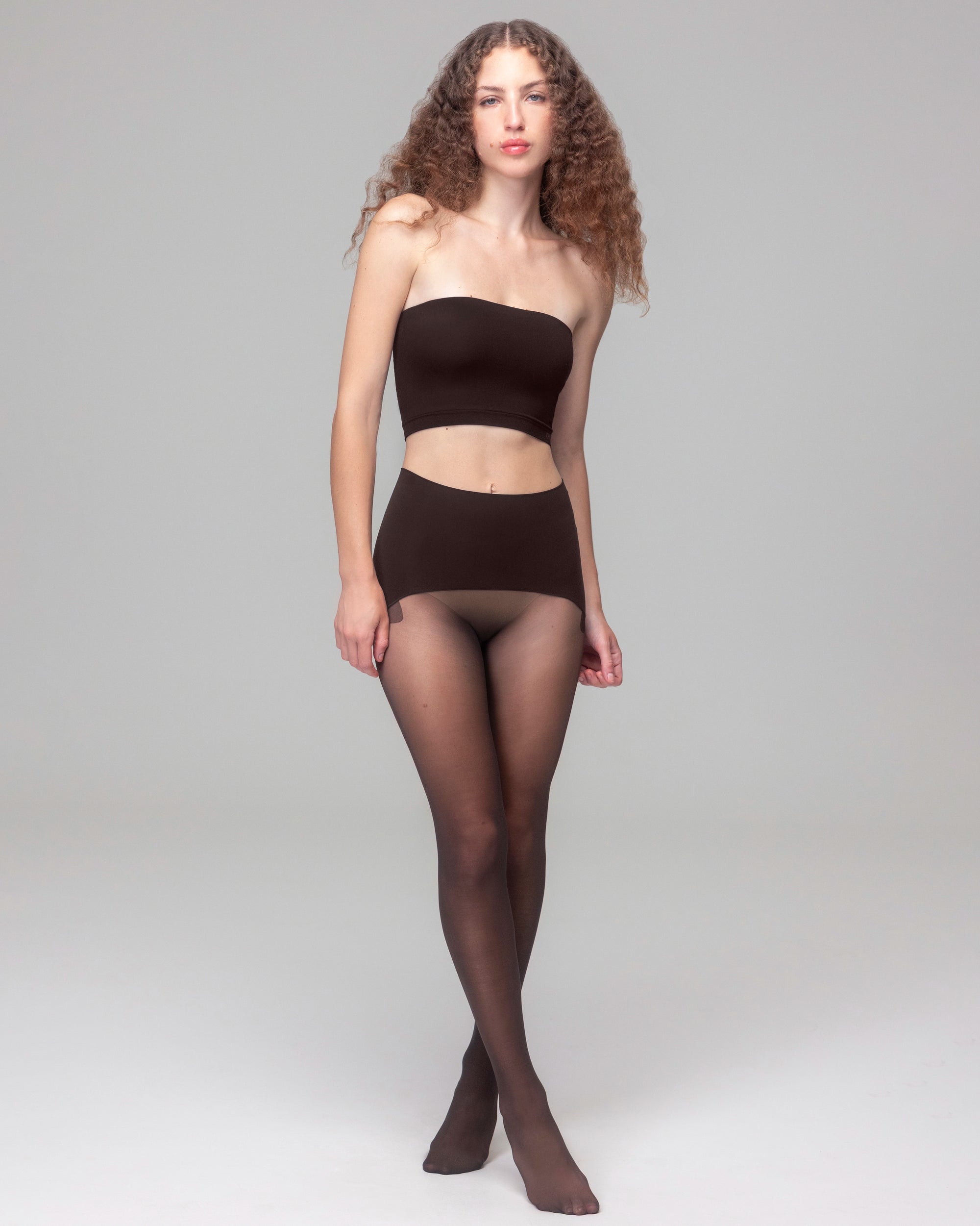 PLAY -  FREE HUGGING SEAMLESS TIGHTS - SHEER