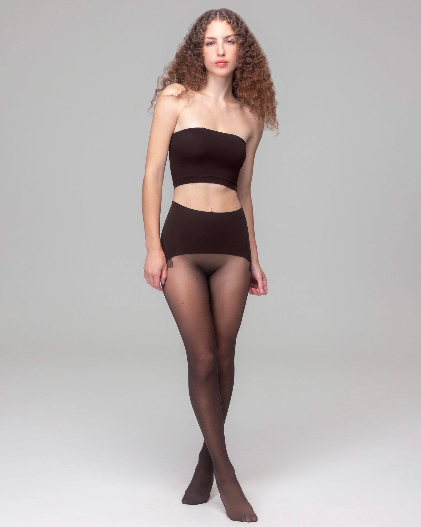 PLAY -  FREE HUGGING SEAMLESS TIGHTS - SHEER