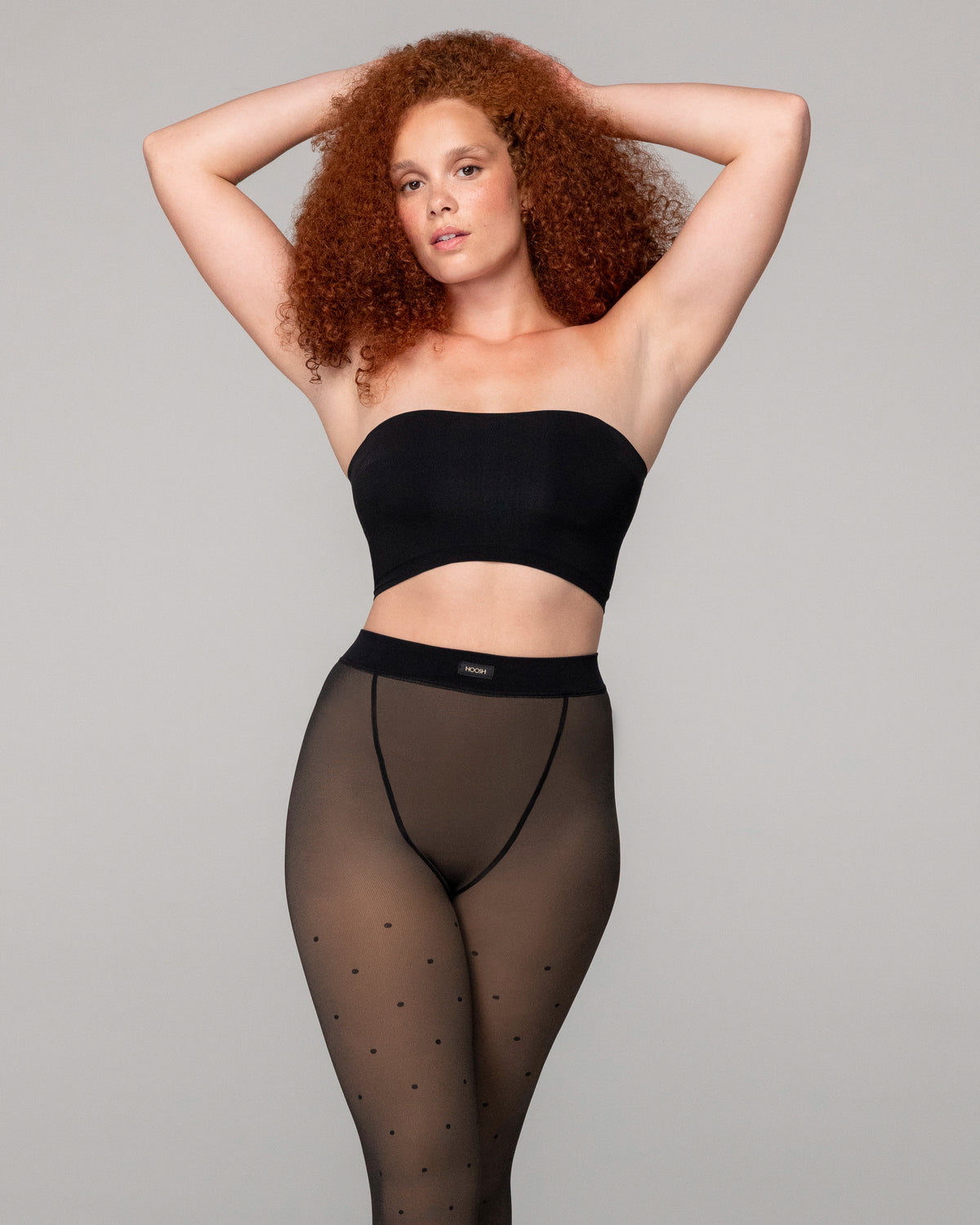 TOAST - FLEECE-LINED TIGHTS - DOTS – Noosh