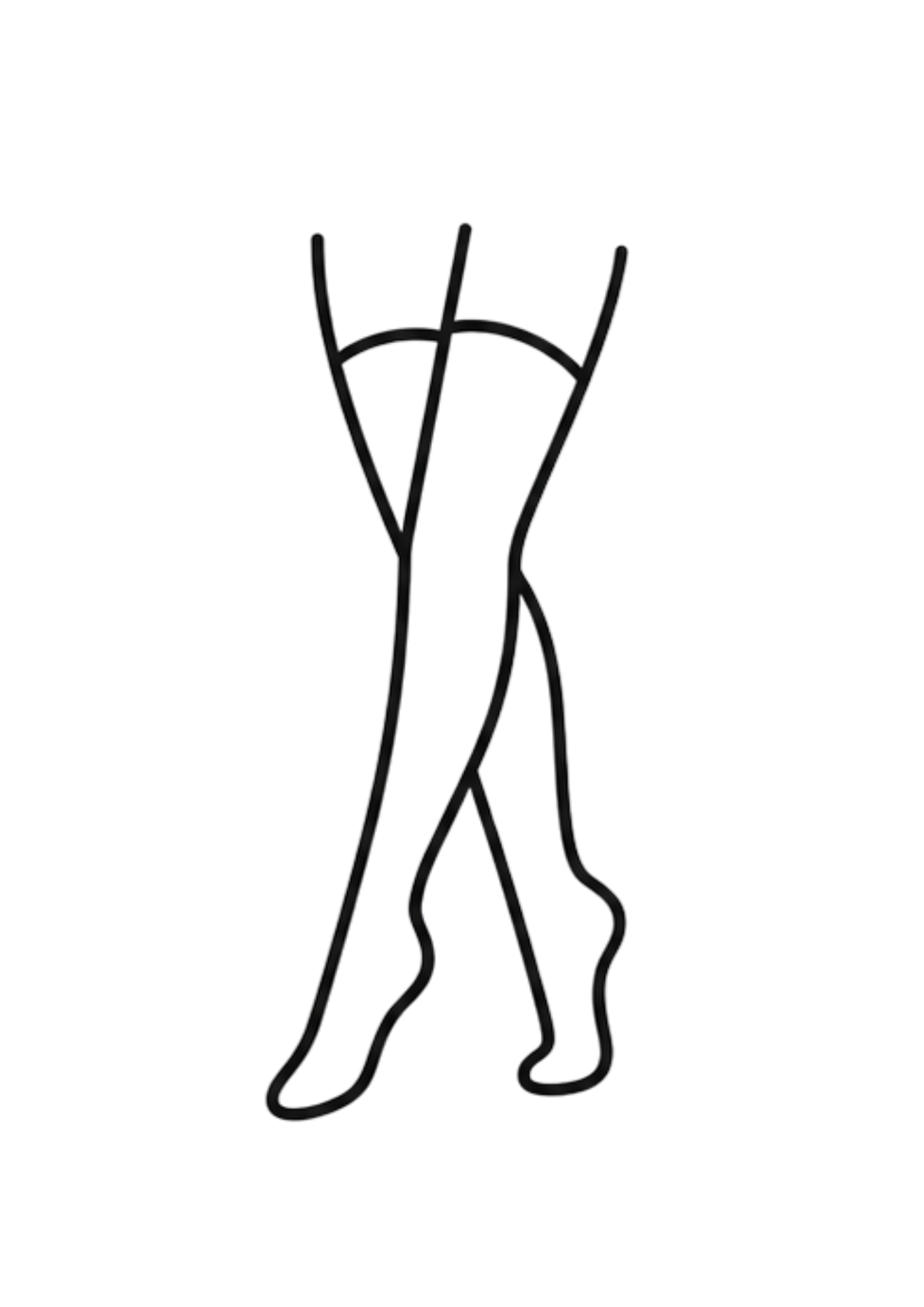 Body-Hugging Seamless Waistband