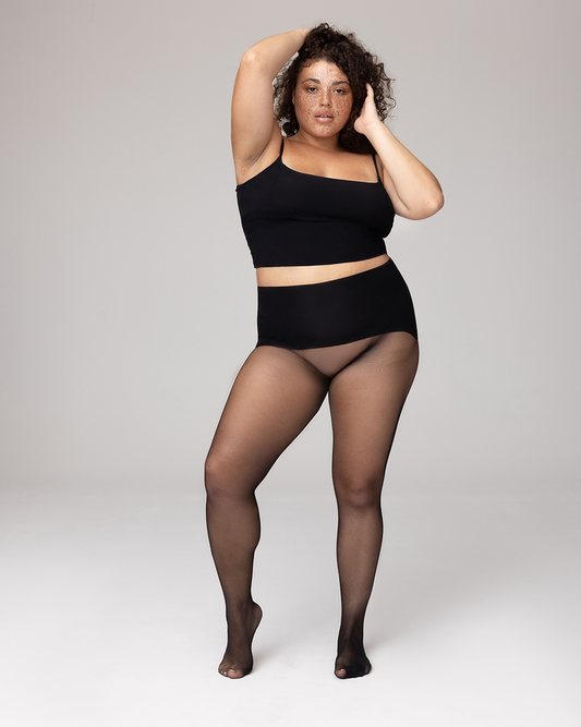 PLAY -  FREE HUGGING SEAMLESS TIGHTS - SHEER