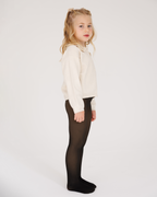 FLEECE-LINED SHEER-ILLUSION DEEP/BLACK